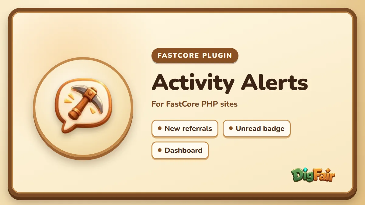 FastCore Activity &amp; Referral Alerts