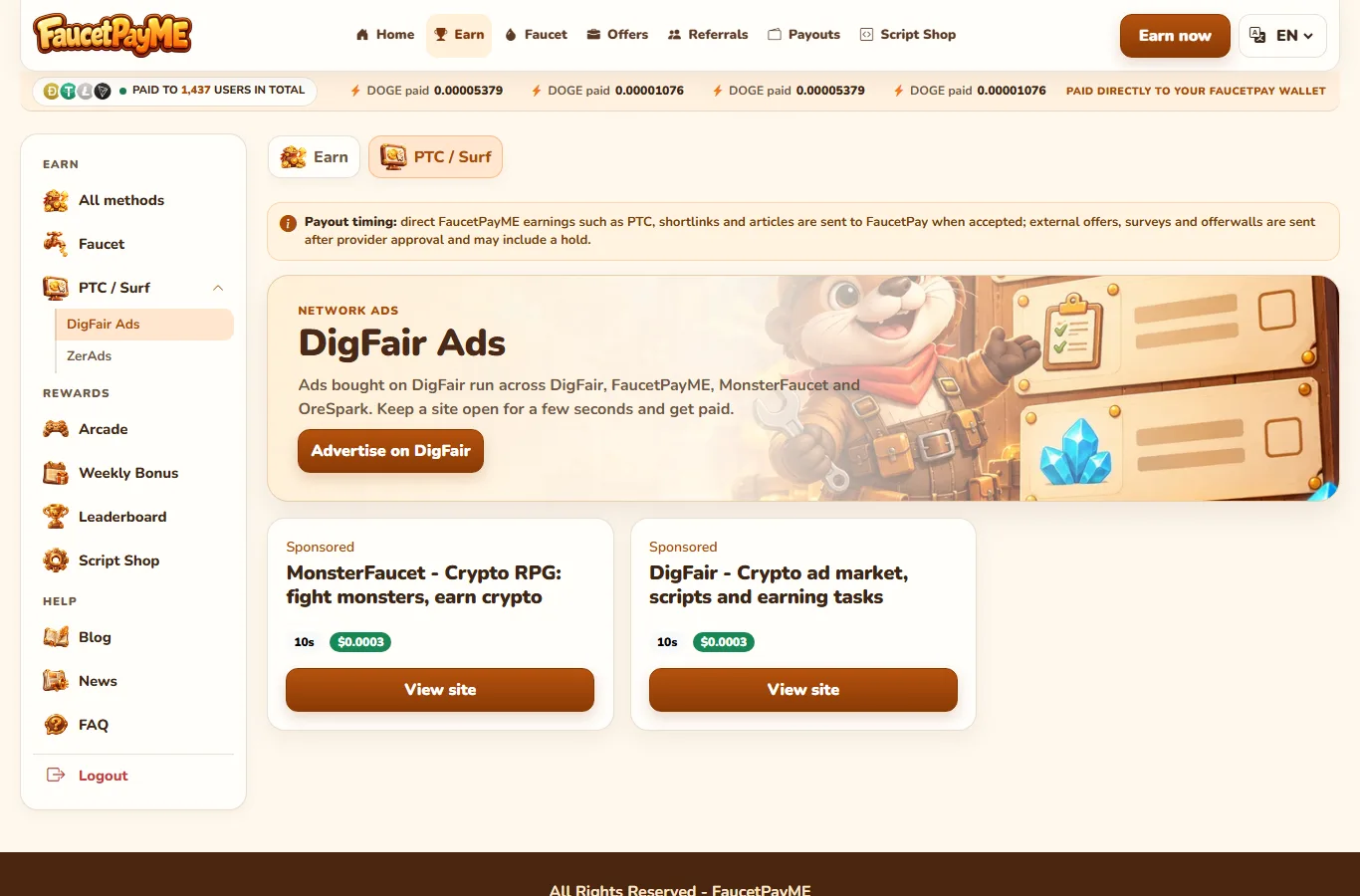 DigFair-Anzeigen