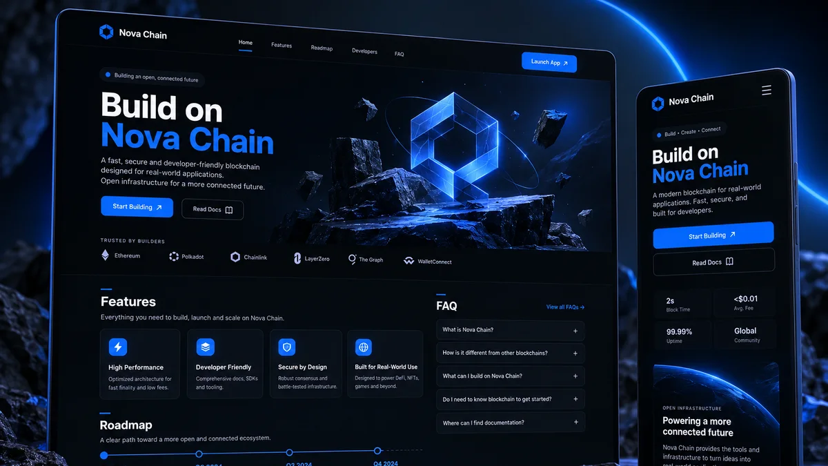 Crypto Project Landing Page