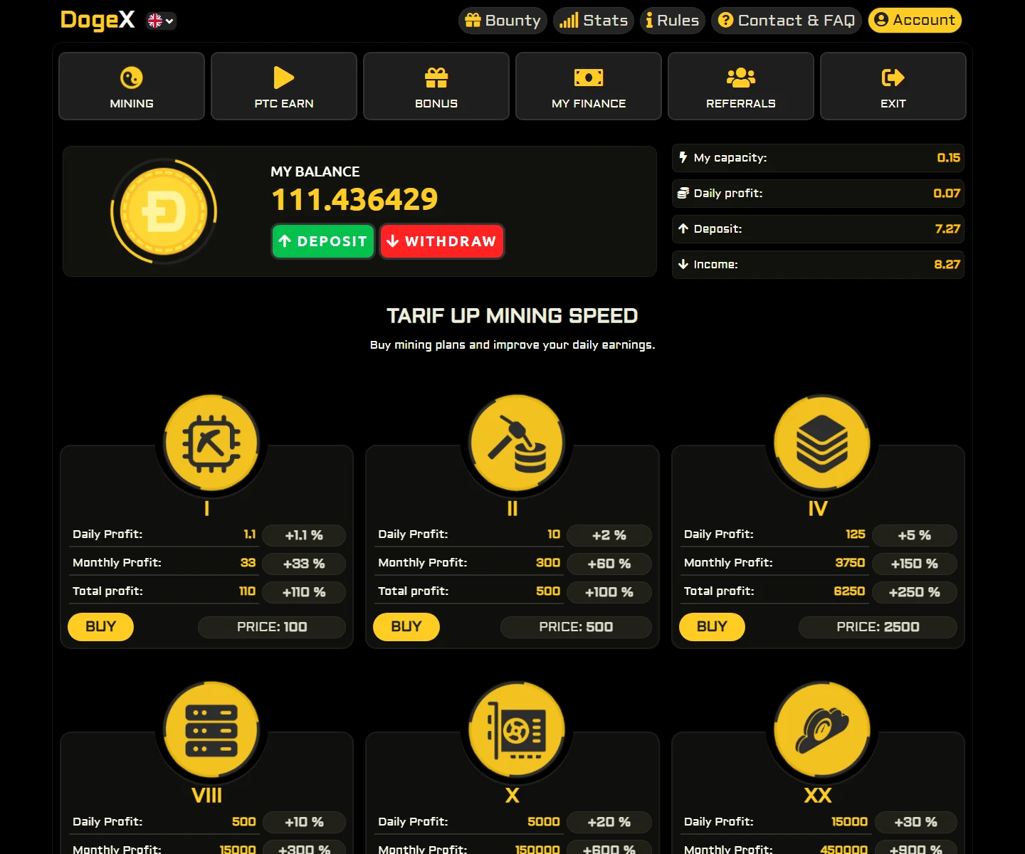 Mining