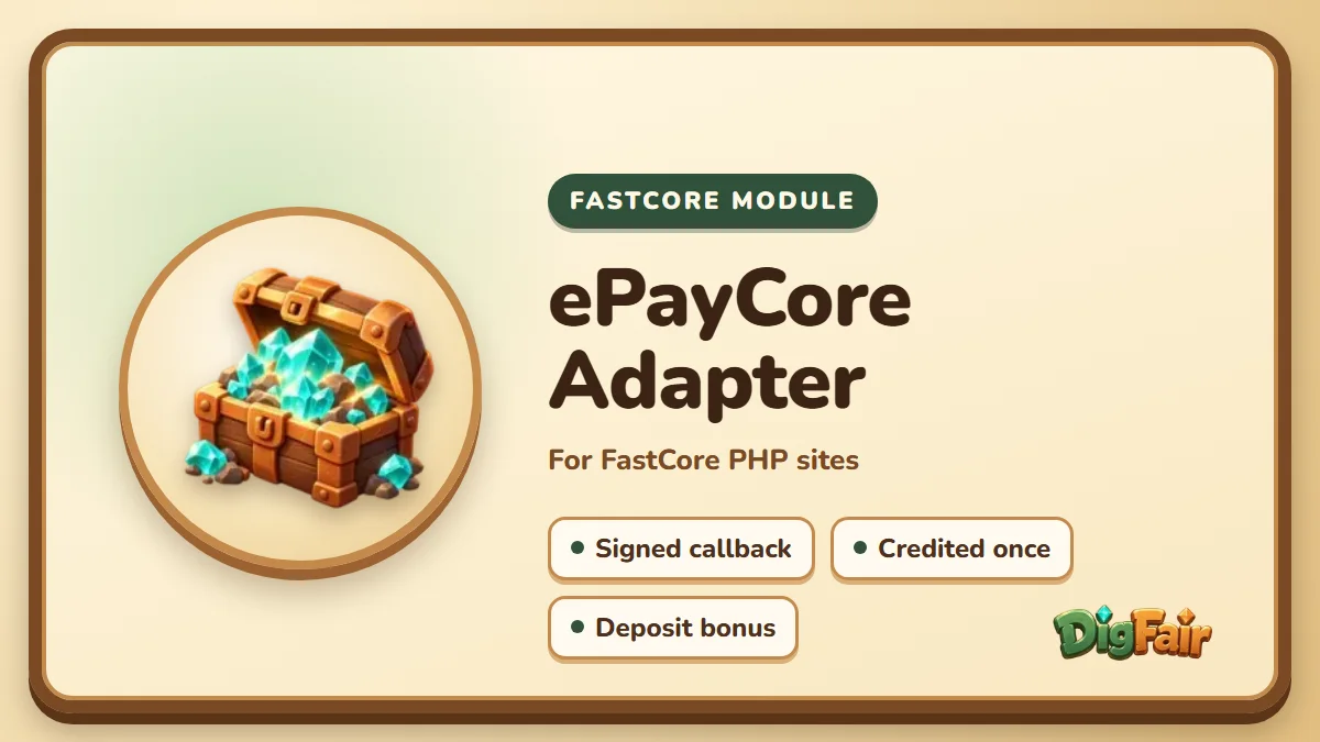 FastCore ePayCore Payment Adapter