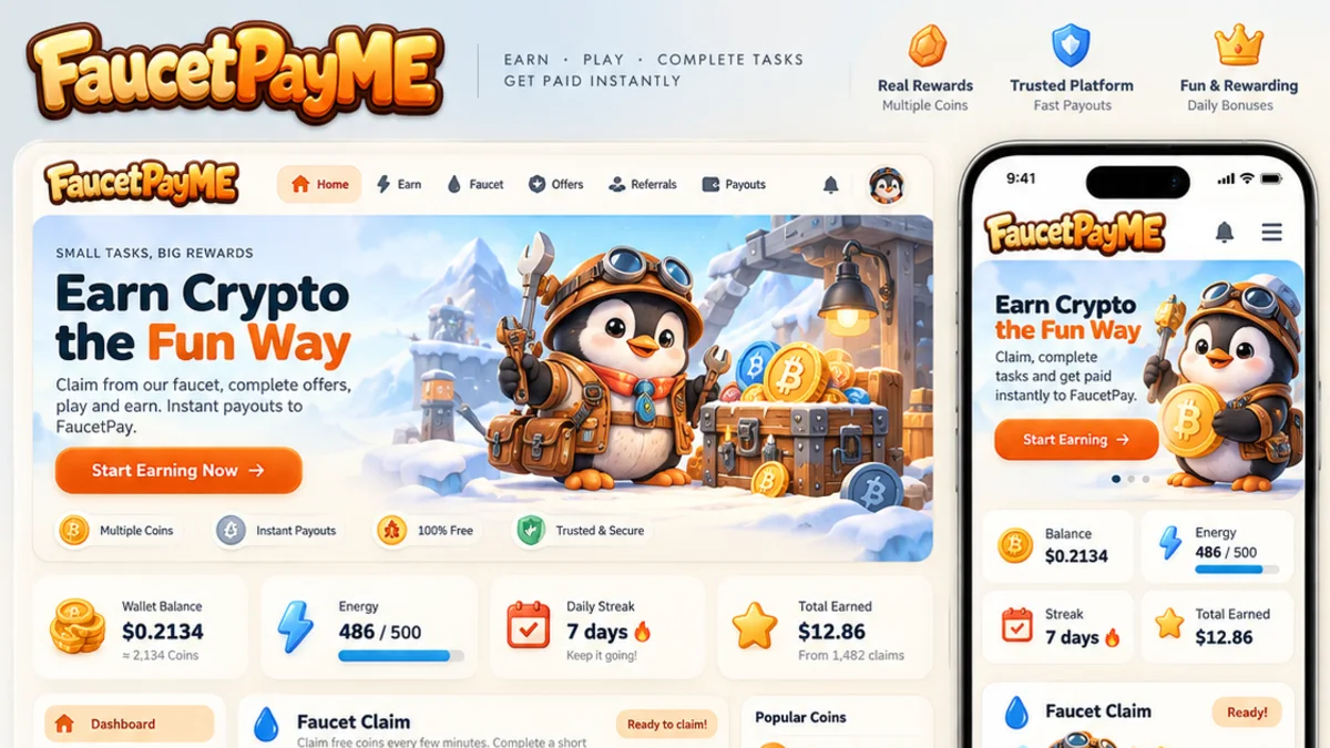 Faucet Site — Earn Board