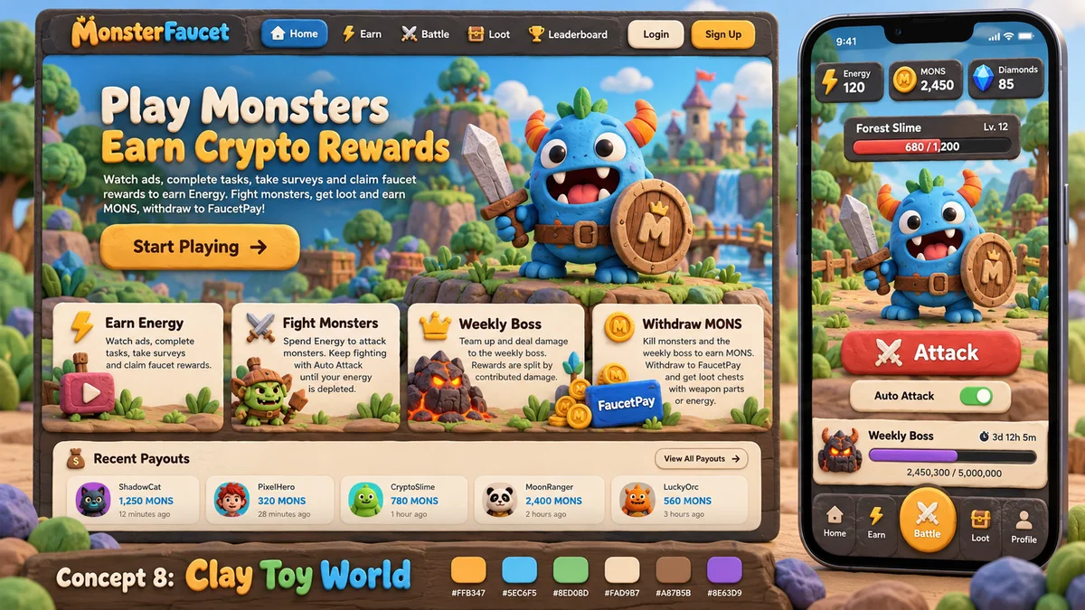 Game Site — Clay Toy World