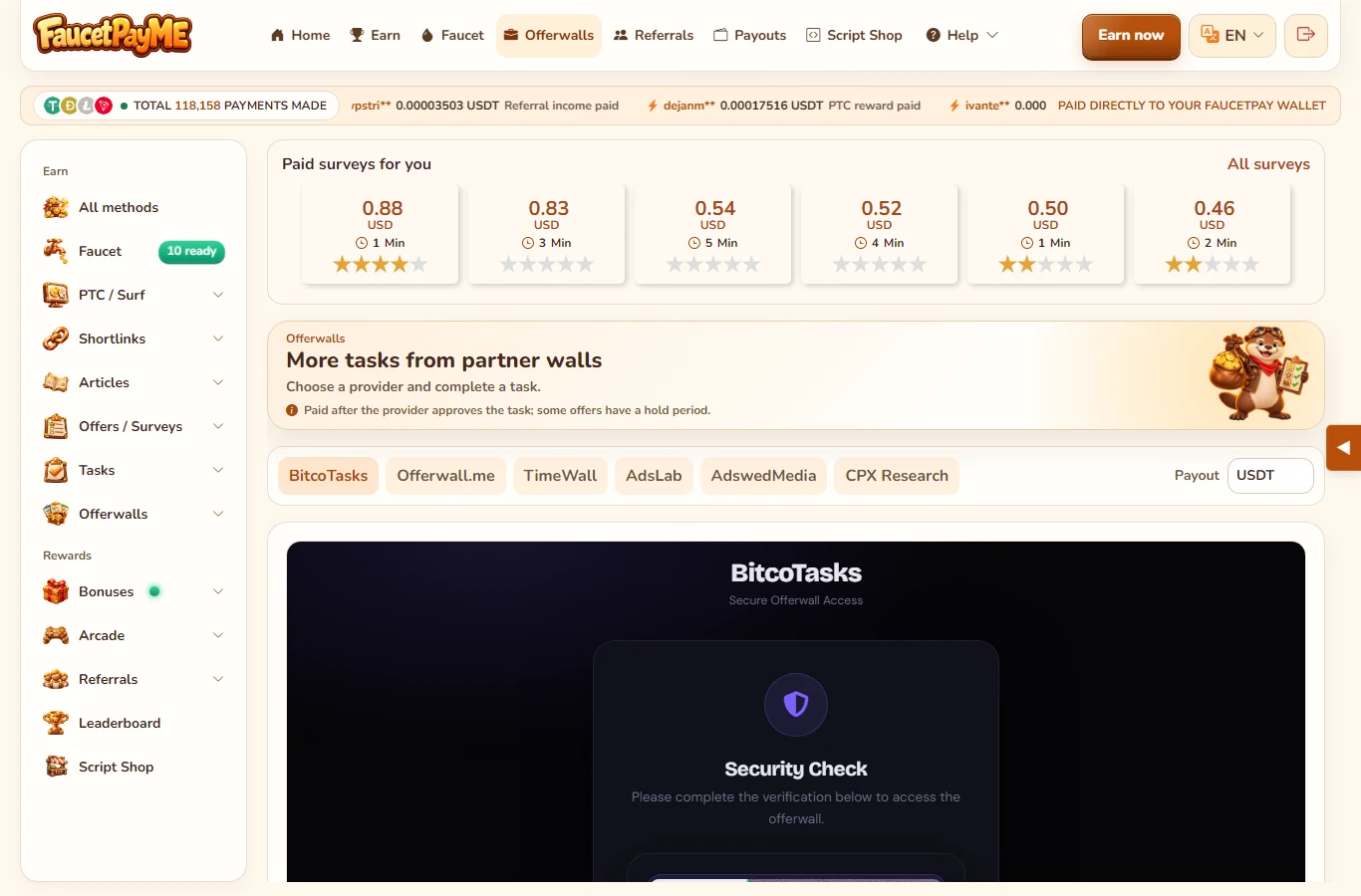 Offerwalls