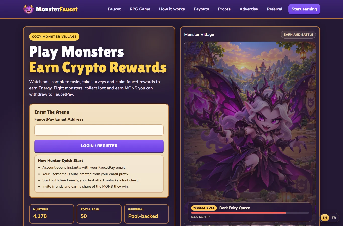 Home page