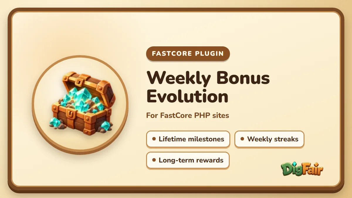 FastCore Weekly Bonus Evolution