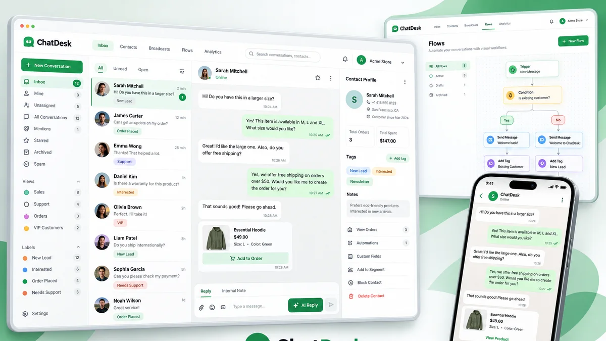 WhatsApp AI CRM